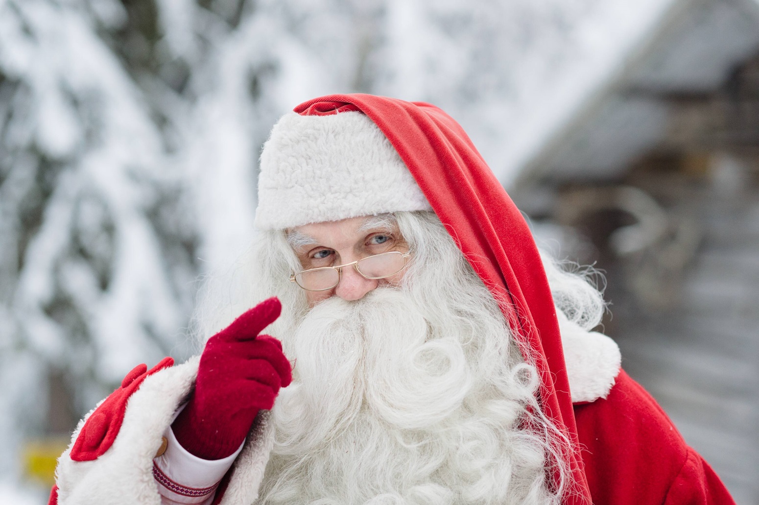 papá noel en Laponia